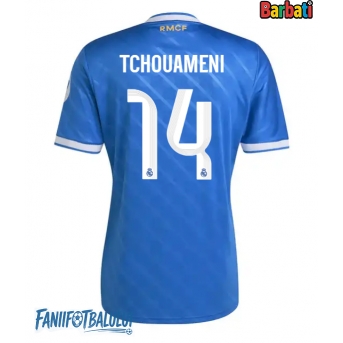 Real Madrid Aurelien Tchouameni #14 Tricou Fotbal Replică 2025-26 Barbati Treilea